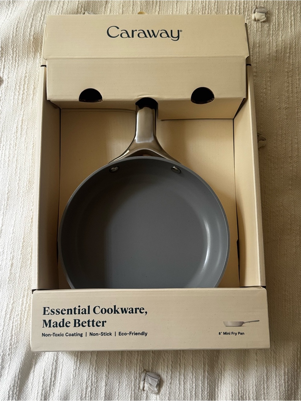Caraway 8" Cream Nonstick Mini Fry Pan